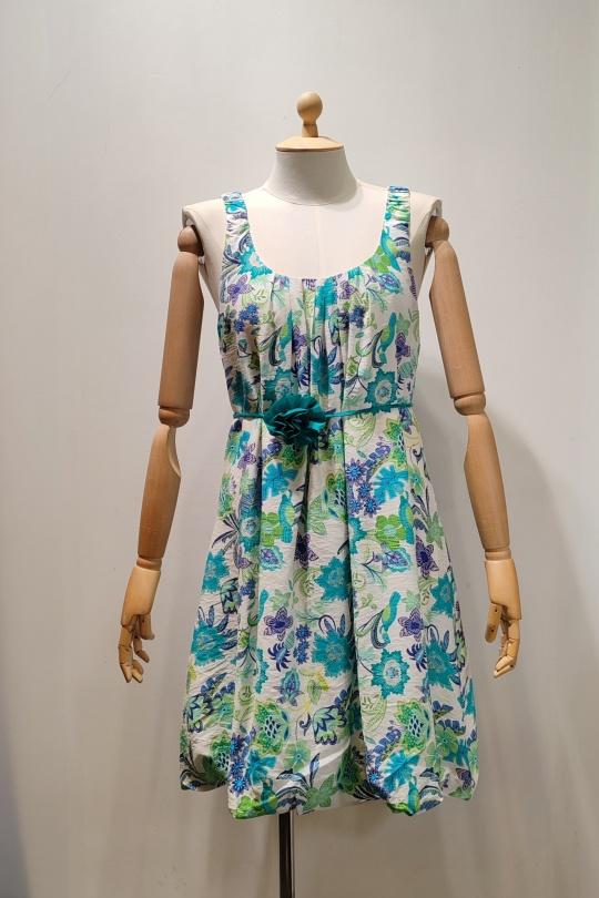 Abiti corti Donna Turquoise AC BELLE 5506R Efashion Paris