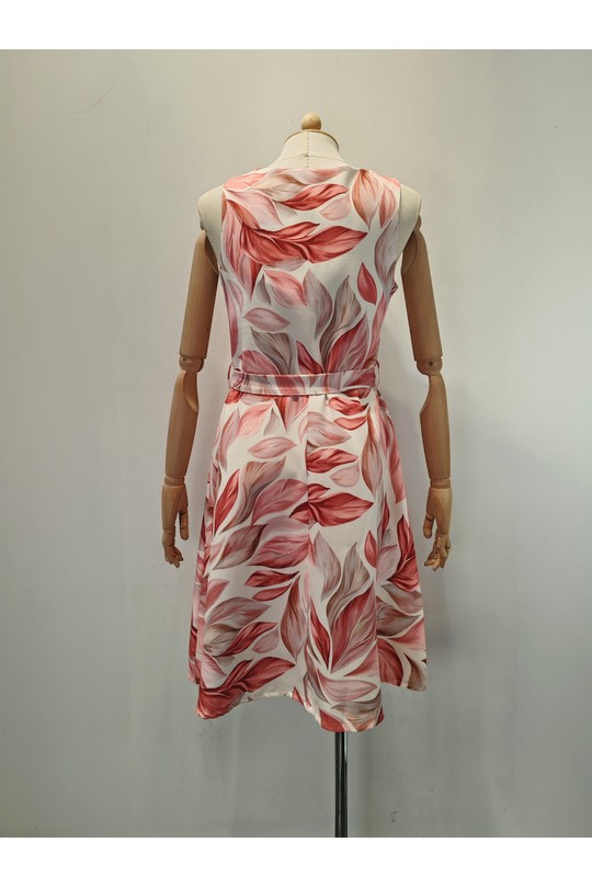 Robes courtes Femme Orange AC BELLE 8105R Efashion Paris