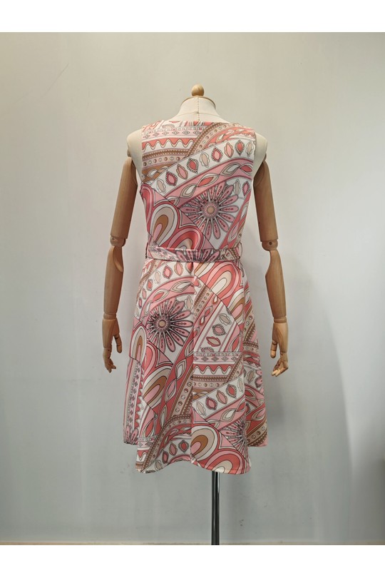 Robes courtes Femme Rose AC BELLE 8106R Efashion Paris