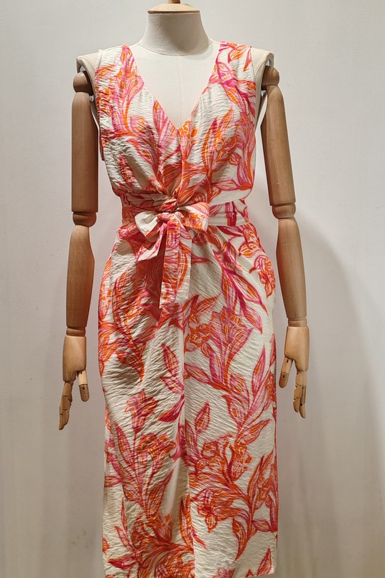 Robes longues Femme Fushia AC BELLE 5136R #c Efashion Paris