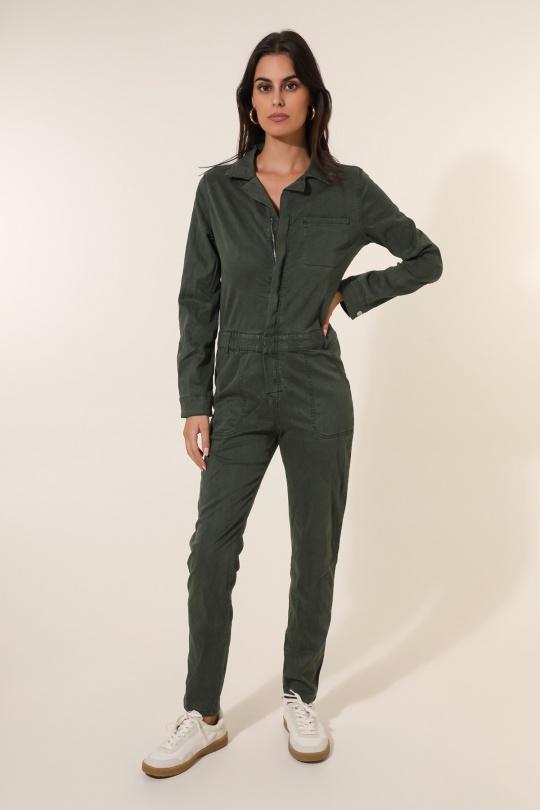 Combinaisons Femme Kaki Areline  8199 Efashion Paris