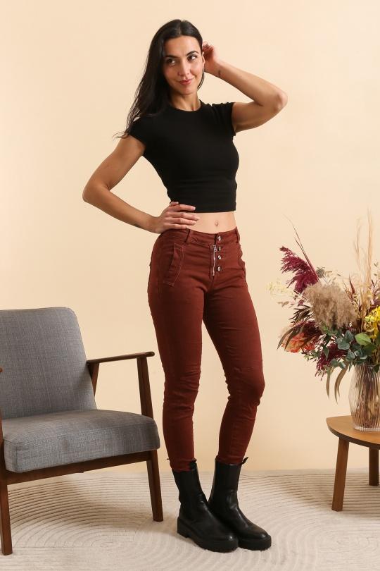 Pantalons Femme Terracota Areline  8123 Efashion Paris