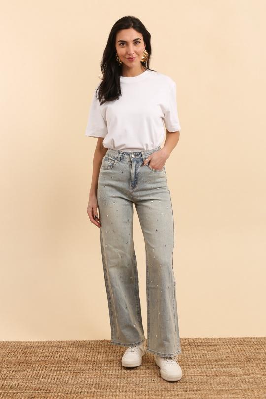 Jeans Femme Bleu jean Areline  5266 Efashion Paris