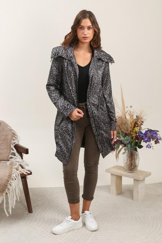 Parkas Women Brown Areline  IM002 Efashion Paris