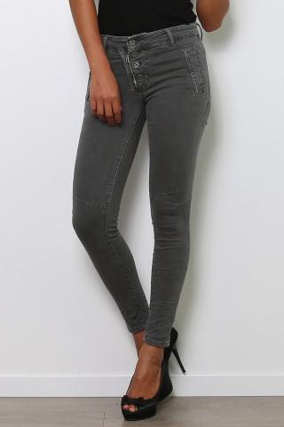 Trousers Women Charcoal grey Areline  MC8123 Efashion Paris