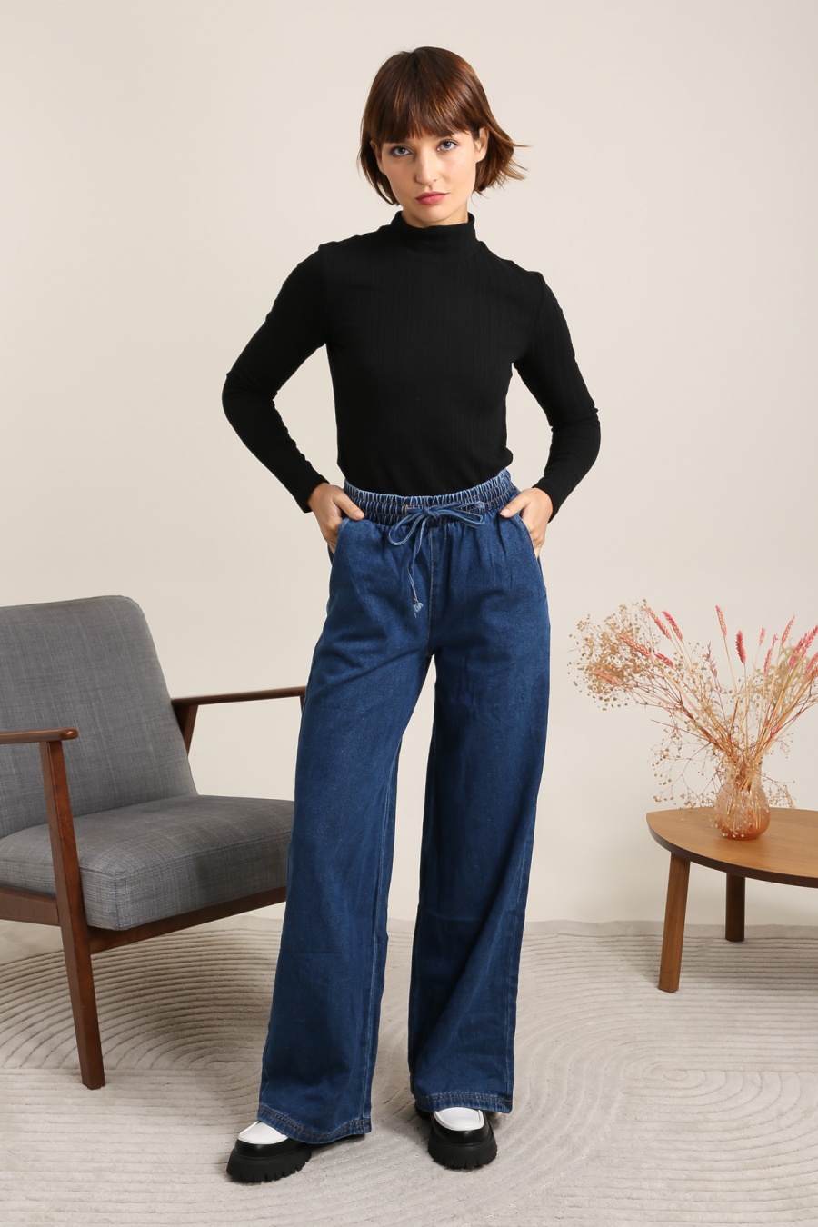 Jeans Women Jean blue Areline  5251 #c Efashion Paris