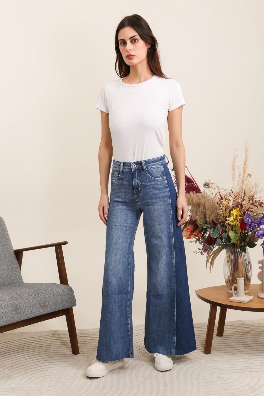 7326-BLEU JEAN