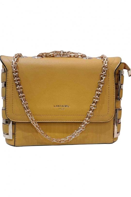 Borse a mano Borse Yellow LANTADELI D5061-1  Efashion Paris
