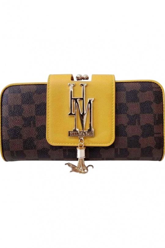 Petite maroquinerie Maroquinerie Jaune LANTADELI 688A  Efashion Paris