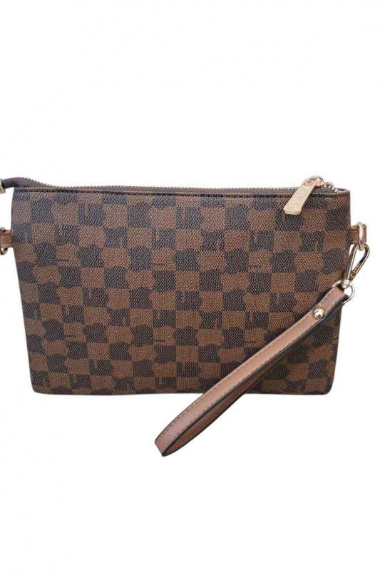 Clutch bags Bags Brown LANTADELI 22222  Efashion Paris