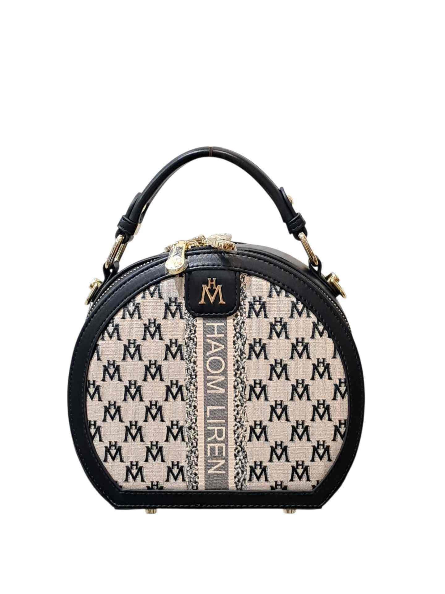 Handbags Bags Black LANTADELI 5263  #c Efashion Paris