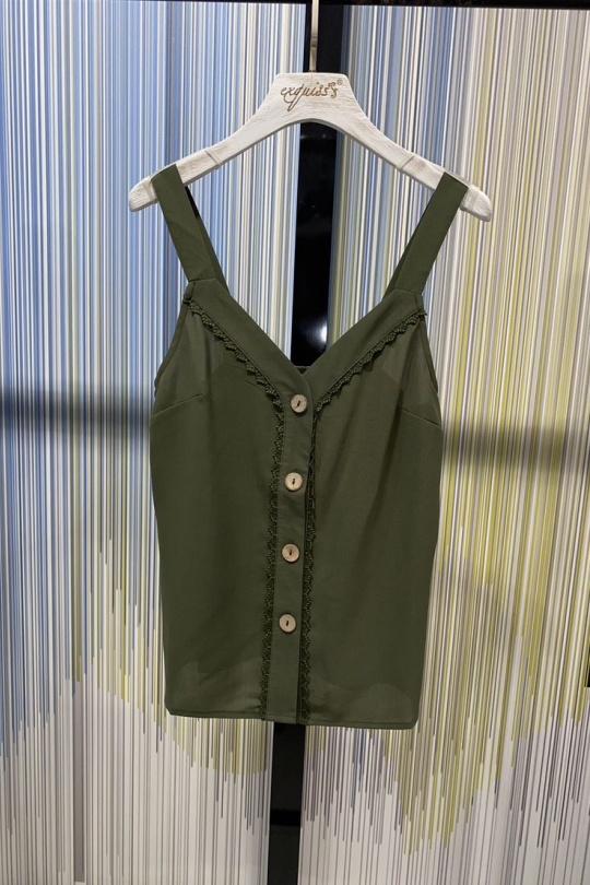 Vests Women Khaki EXQUISS'S Paris RM229.TOP Efashion Paris