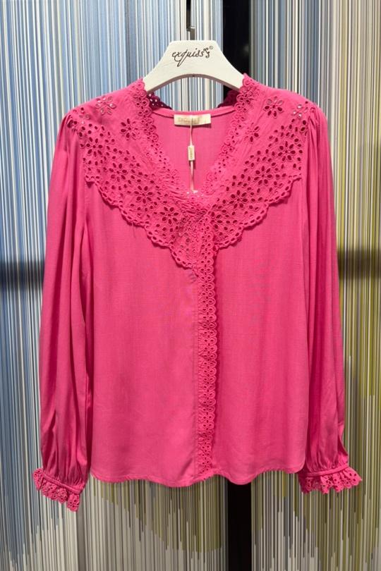 Blouses Femme Fushia EXQUISS'S Paris RM309.BL Efashion Paris