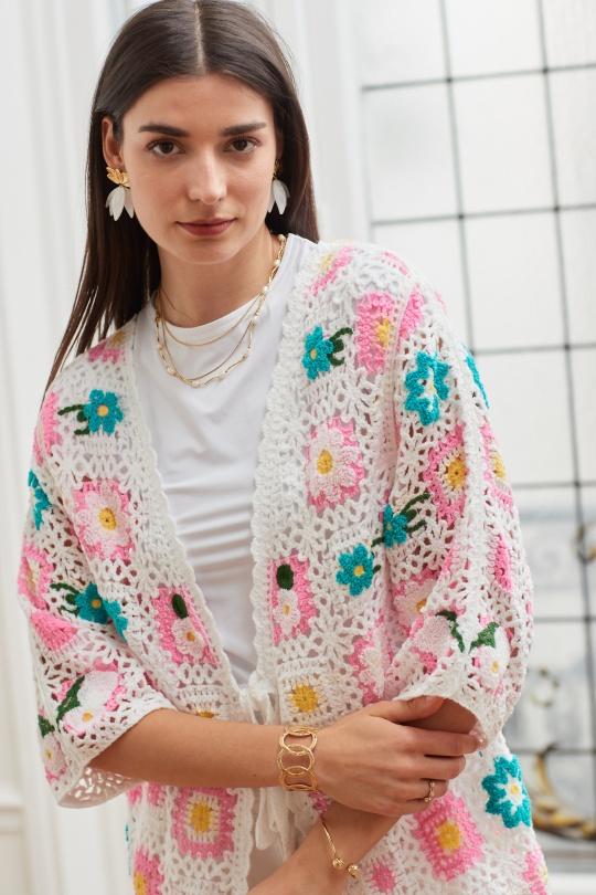 Gilets Femme Fushia EXQUISS'S Paris YH135.GI Efashion Paris