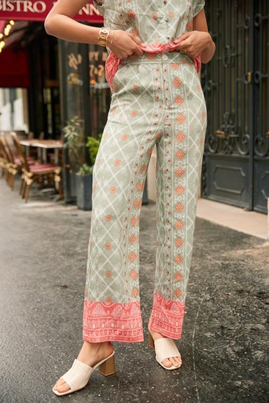 Trousers Women Orange EXQUISS'S Paris RM384.PA Efashion Paris