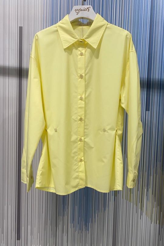 Chemises Femme Jaune EXQUISS'S Paris RM603.CH Efashion Paris