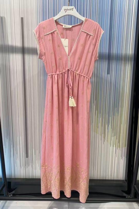 Vestidos largos Mujer Pink EXQUISS'S Paris RM643.RO Efashion Paris