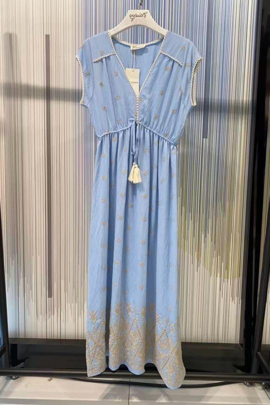 Maxi dresses Women Blue EXQUISS'S Paris RM643.RO Efashion Paris