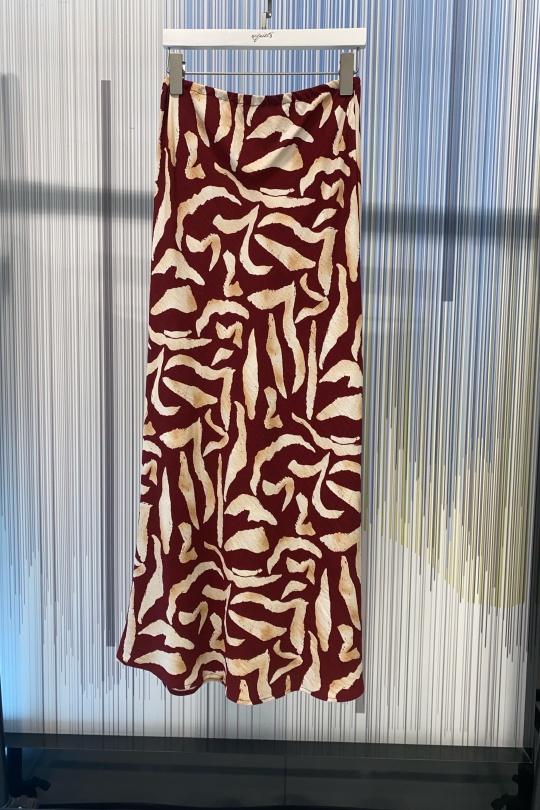Faldas Mujer Burgundy EXQUISS'S Paris RM735.JU Efashion Paris
