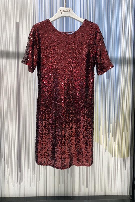 Short dresses Women Burgundy EXQUISS'S Paris RM778.RO Efashion Paris