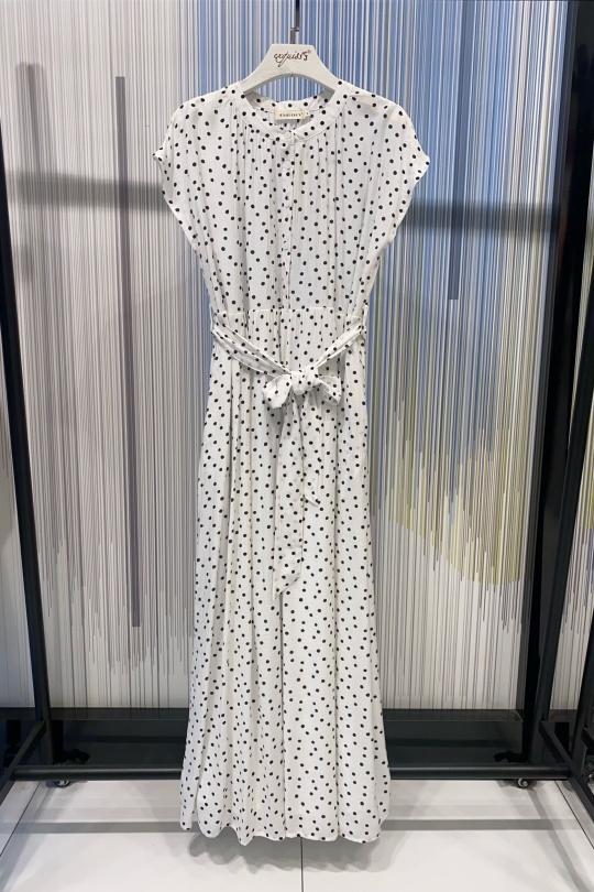 Robes longues Femme Beige EXQUISS'S Paris RM861.RO Efashion Paris