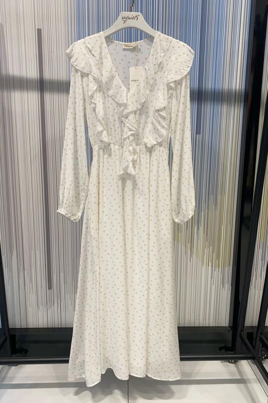 Robes longues Femme Beige EXQUISS'S Paris RM862.RO Efashion Paris