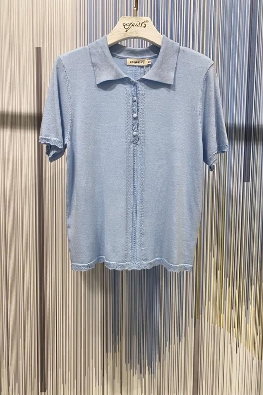 Tops Femme Rose EXQUISS'S Paris YM269.TOP Efashion Paris