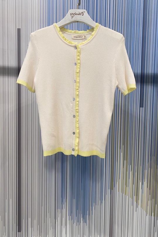 Tops Femme Beige EXQUISS'S Paris CH1991.TOP Efashion Paris