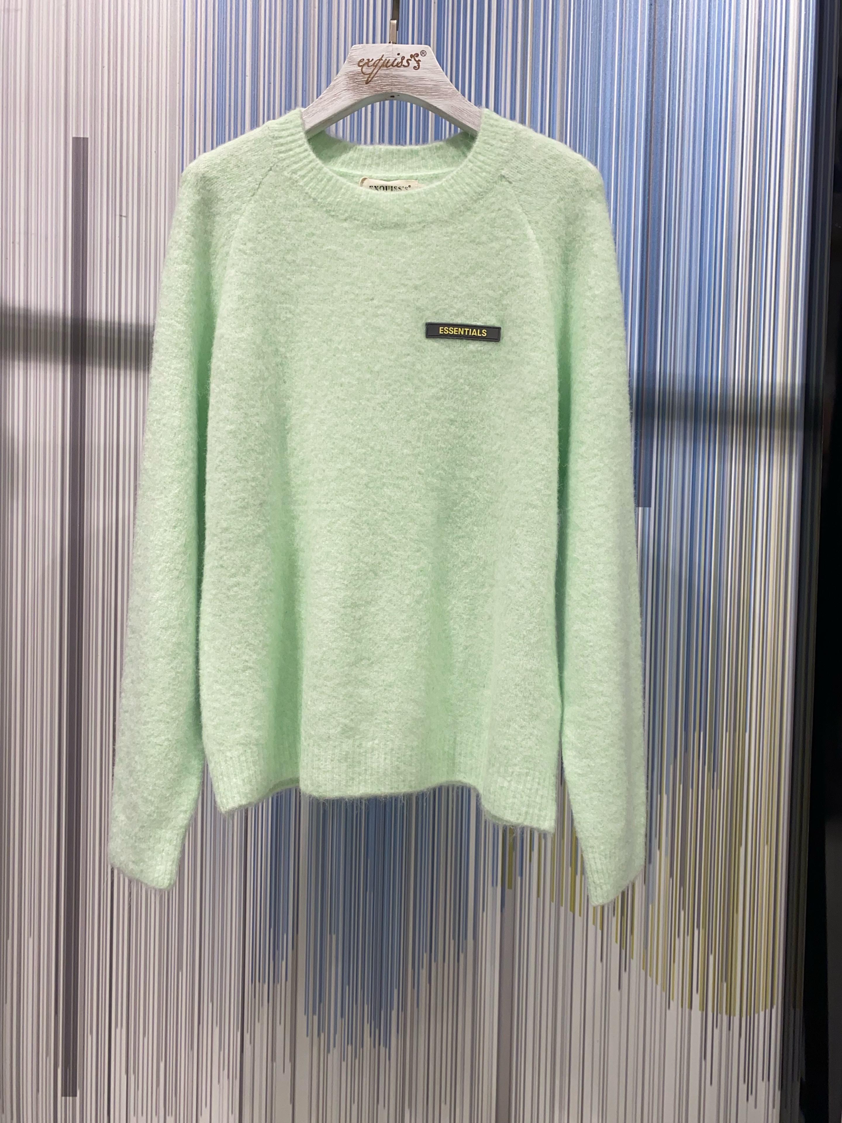 Jumpers Women Green EXQUISS'S Paris CH1835.PU #c Efashion Paris