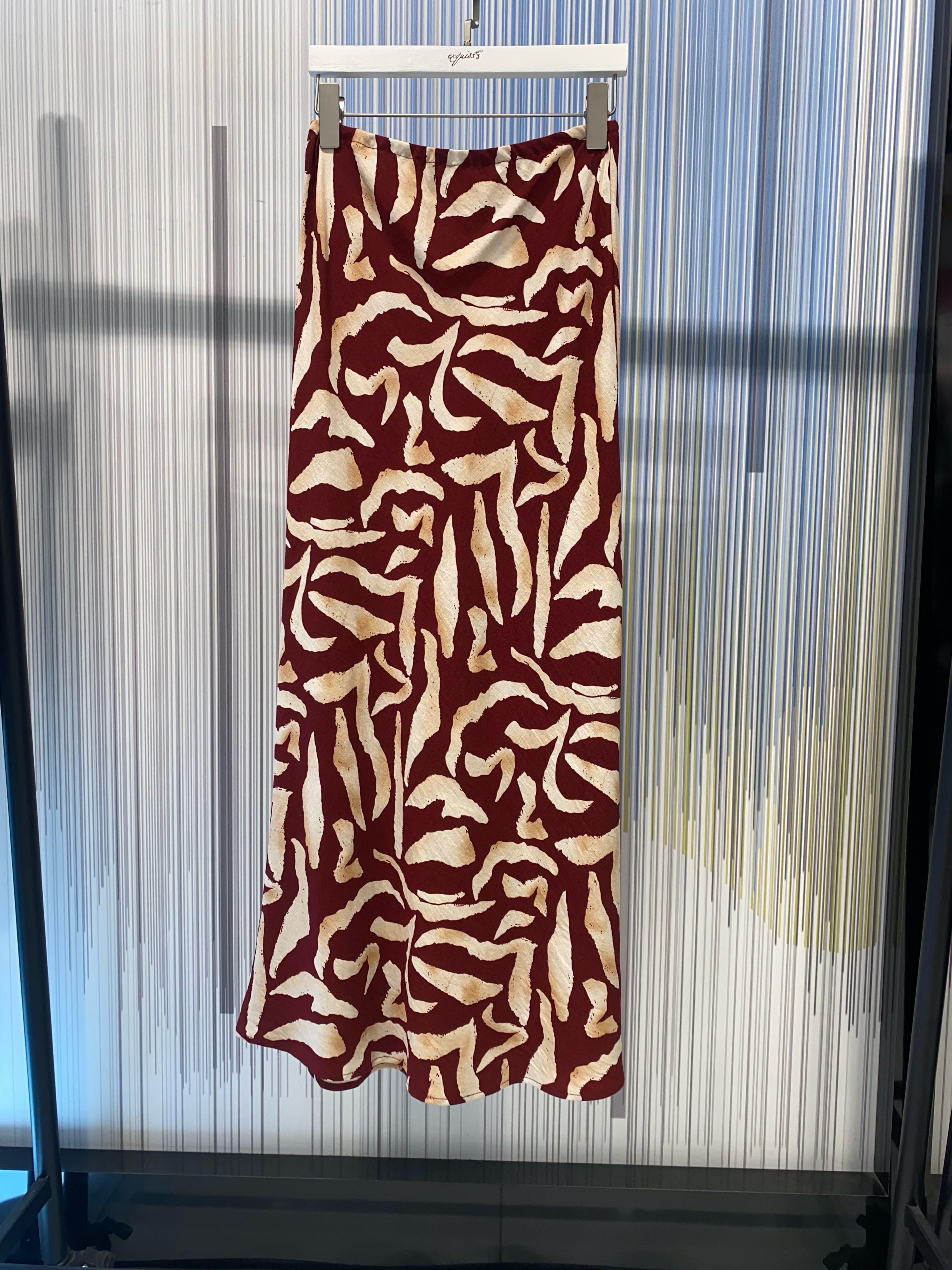 Faldas Mujer Burgundy EXQUISS'S Paris RM735.JU #c Efashion Paris