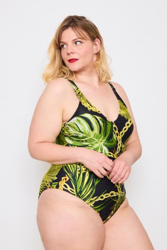 Swimsuits Women Black C'MELODIE HMD0015-1 Efashion Paris