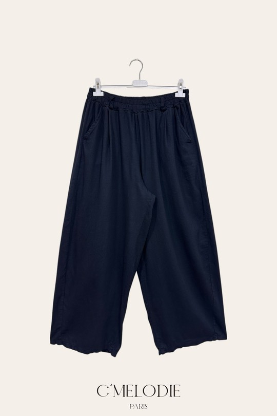 Pantalons Femme Noir C'MELODIE 25712 Efashion Paris