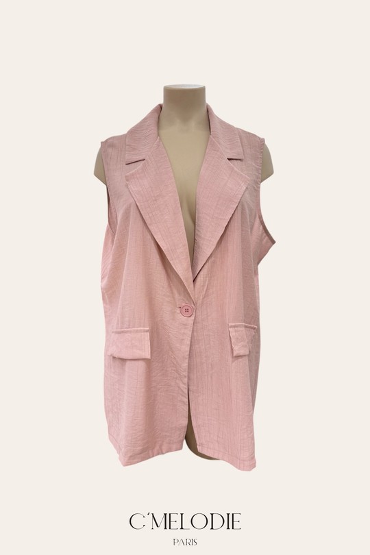 Gilets Femme Rose C'MELODIE 2504 Efashion Paris