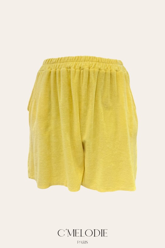Shorts Femme Beige C'MELODIE 7302 Efashion Paris