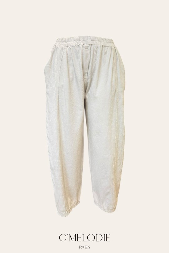 Pantalons Femme Beige C'MELODIE 25664 Efashion Paris