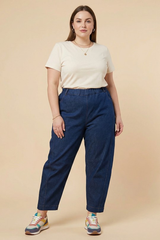 Pantalons Femme Bleu C'MELODIE 25583 JEAN Efashion Paris
