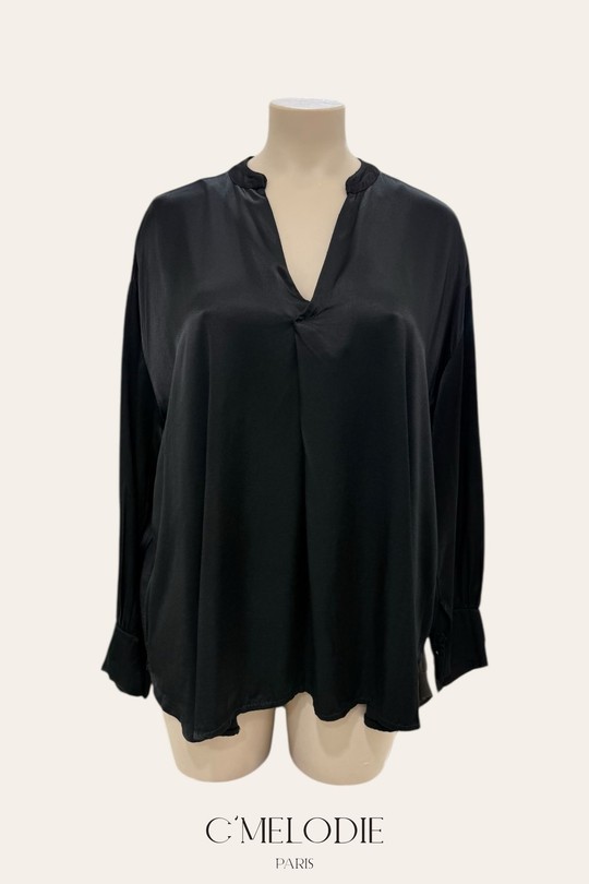Chemises & blouses Femme Camel C'MELODIE 10459 SATIN EPAIS Efashion Paris
