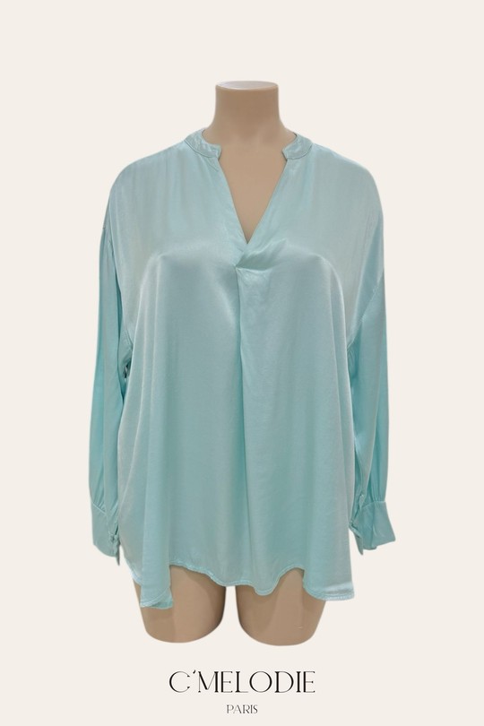 Chemises & blouses Femme Camel C'MELODIE 10459 SATIN EPAIS Efashion Paris