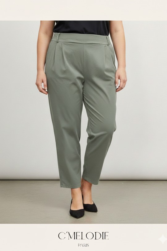 Pantalons Femme Noir C'MELODIE 25541 Efashion Paris