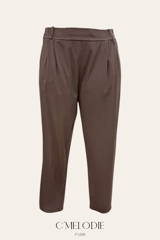 Pantalons Femme Noir C'MELODIE 25541 Efashion Paris
