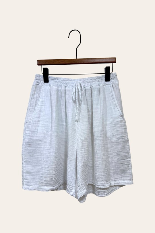 Shorts Femme Bleu C'MELODIE 10266 GAZE Efashion Paris