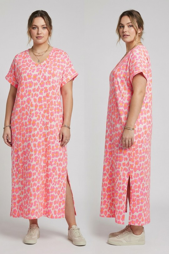 Robes & Combinaisons Femme Fuchsia C'MELODIE 6237LEO Efashion Paris