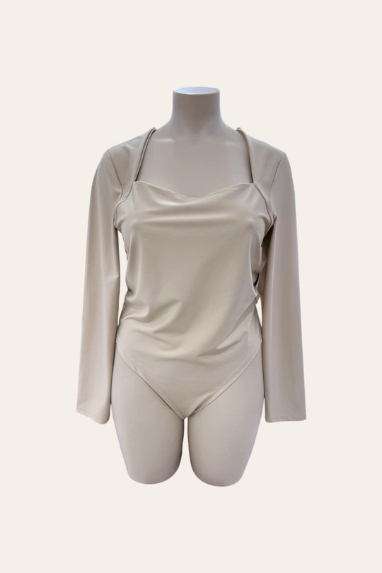 Tops Femme Beige C'MELODIE 1046 BODY Efashion Paris