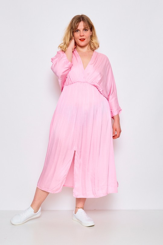 Robes & Combinaisons Femme Noir C'MELODIE 6310 SATIN Efashion Paris