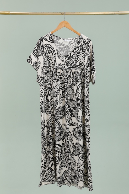 Robes longues Femme Couleurs mélangées MJ FASHION 9982 Efashion Paris