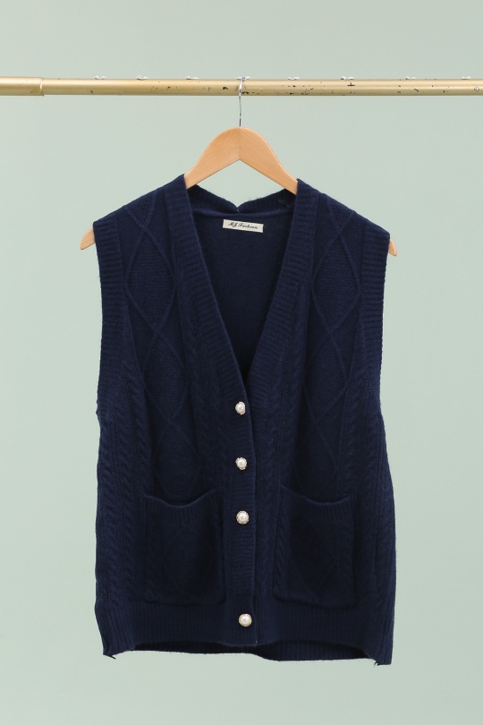 Gilets Femme Couleurs mélangées MJ FASHION 2640 Efashion Paris