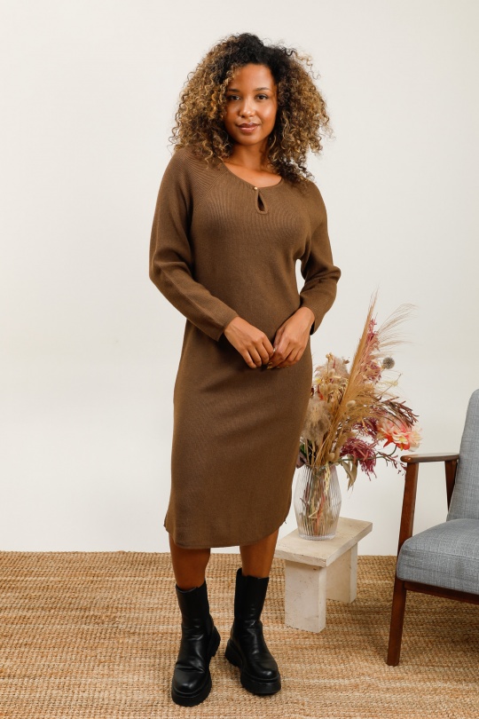 Robes mi-longues Femme Couleurs mélangées MJ FASHION 2672 Efashion Paris