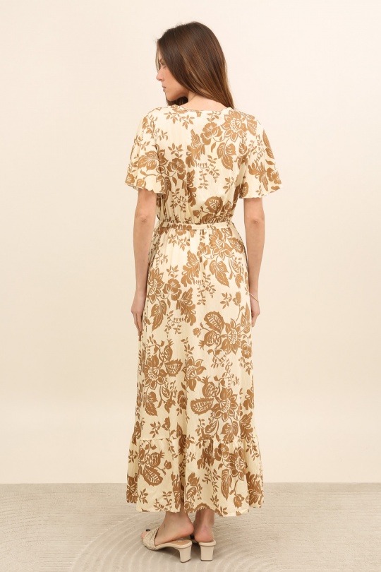 Robes longues Femme Couleurs mélangées MJ FASHION R123 Efashion Paris