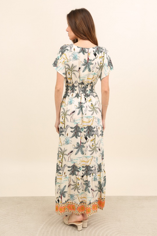 Robes longues Femme Couleurs mélangées MJ FASHION R125 Efashion Paris