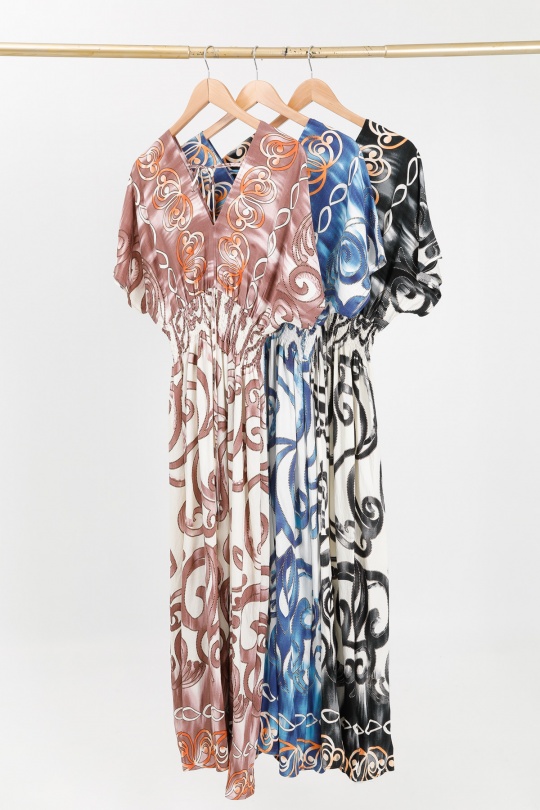 Robes longues Femme Couleurs mélangées MJ FASHION R122 Efashion Paris